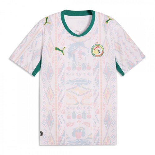 Stroje piłkarskie Senegal Koszulka Podstawowej MŚ 2026 Krótki Rękaw